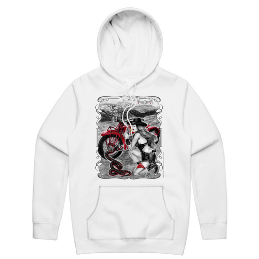 SnakeCharmer cowgirl Unisex Hoodie