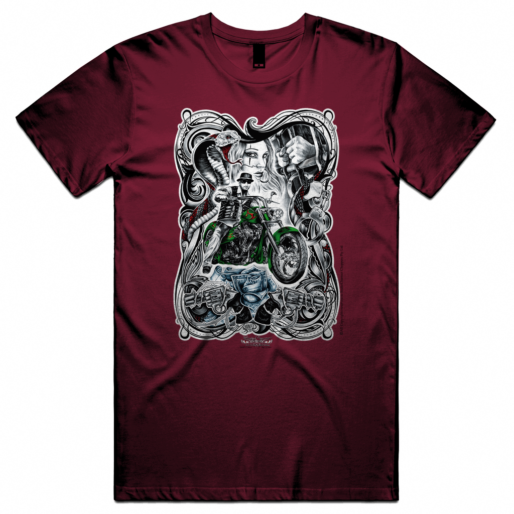 SnakeCharmer color Unisex Tee