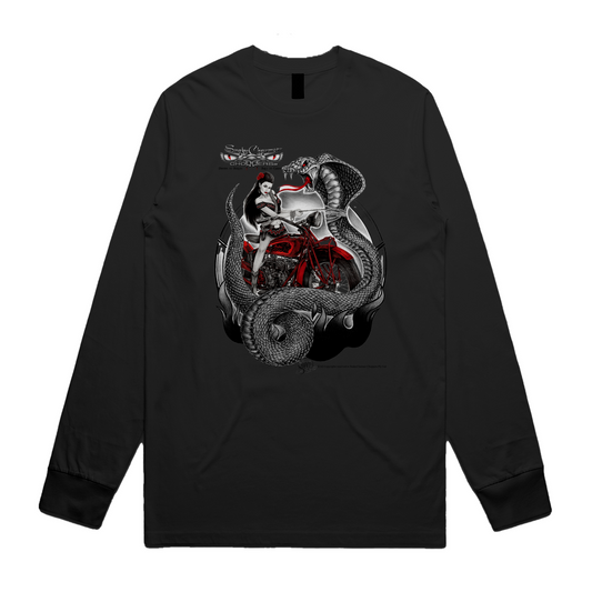 Cobra girl ring Unisex Long Sleeve Tee