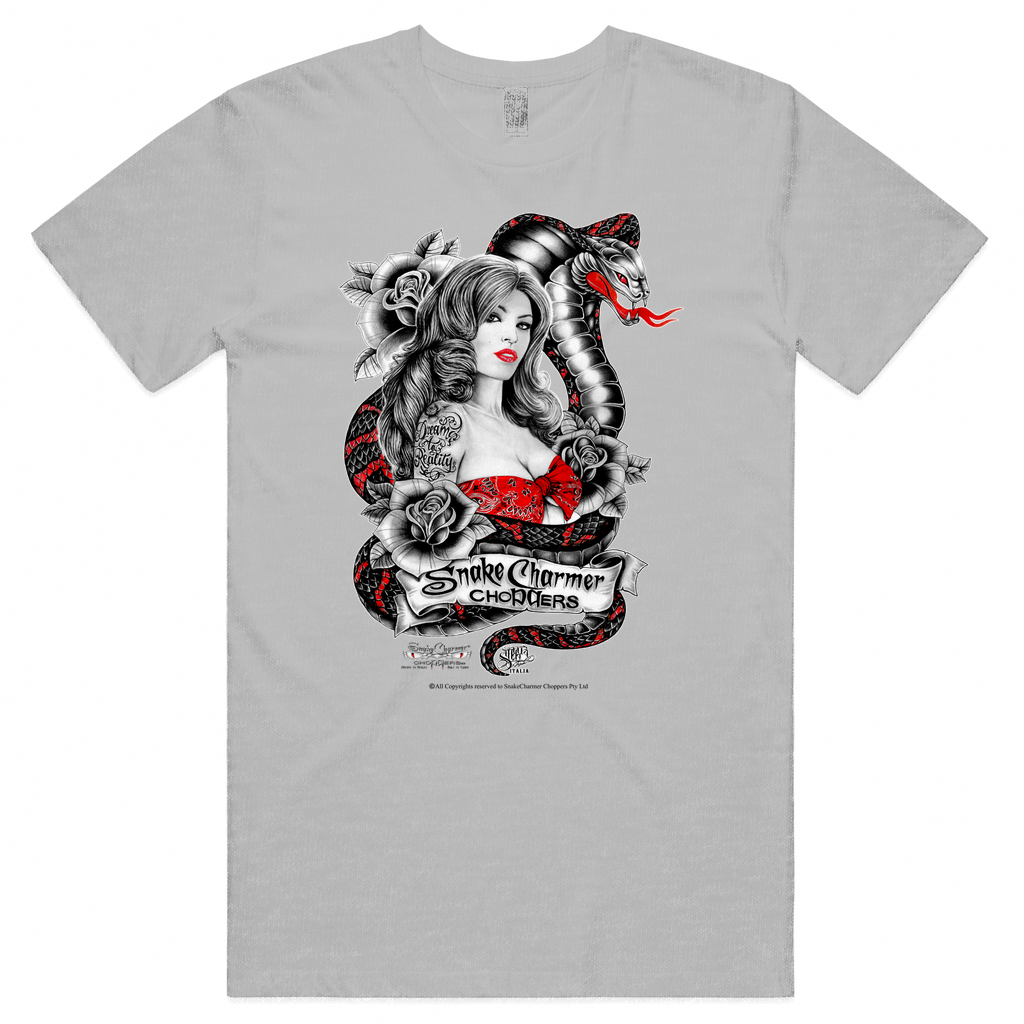 Snake Charmer girl Unisex Tee