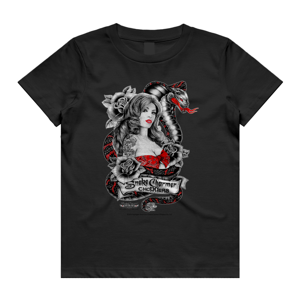 Snake Charmer girl Kids/Youth Tee