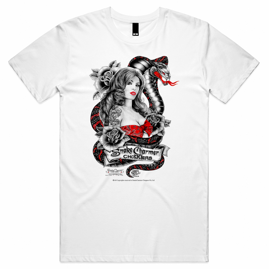 Snake Charmer girl Unisex Tee