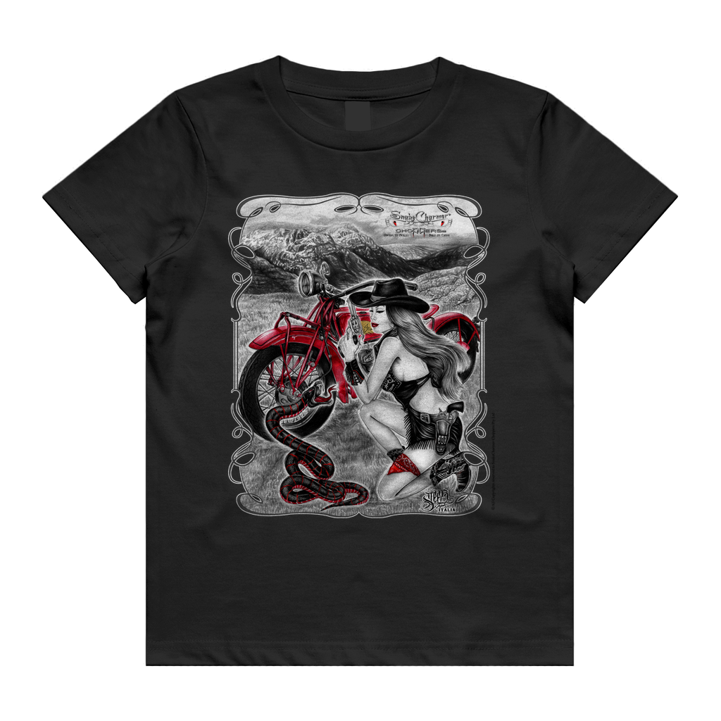 SnakeCharmer cowgirl Kids/Youth Tee