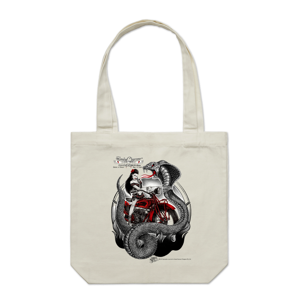 Cobra girl ring Tote Bag