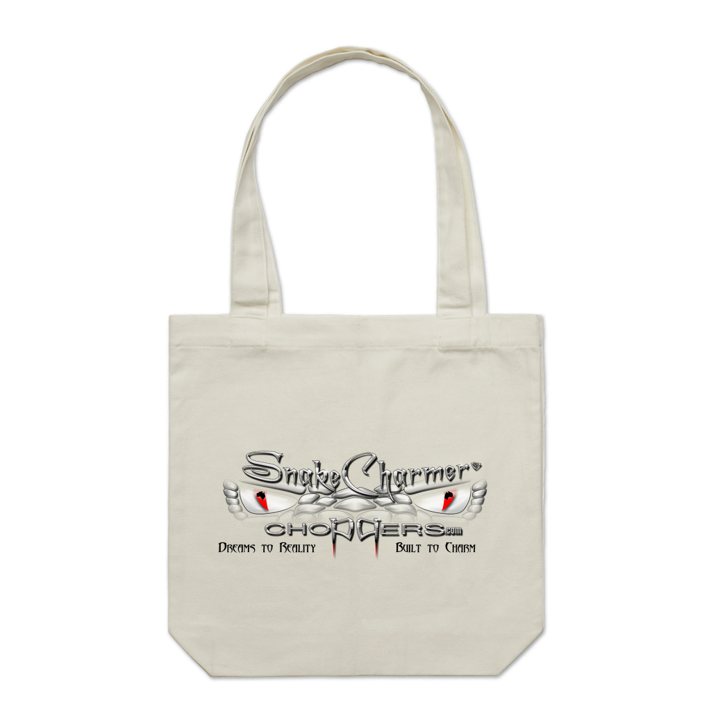 Snake Charmer Logo Tote Bag