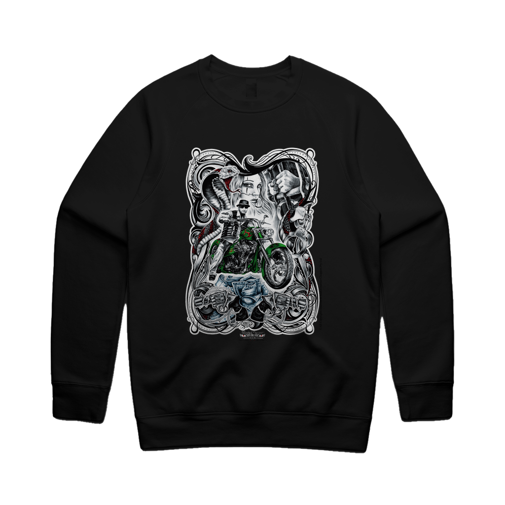 SnakeCharmer color Unisex Crewneck