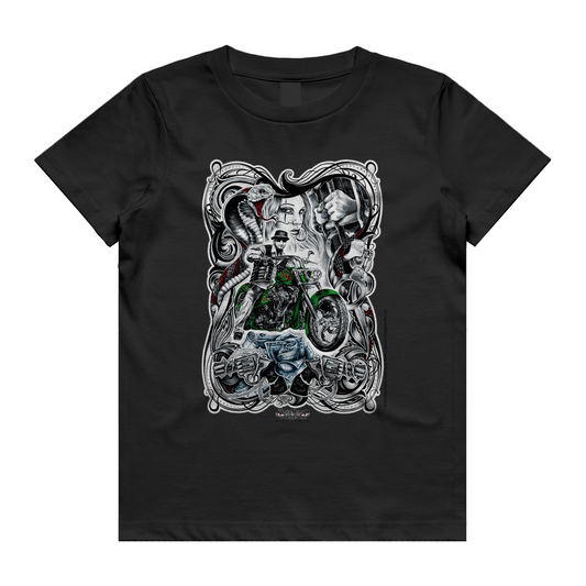 SnakeCharmer color Kids/Youth Tee