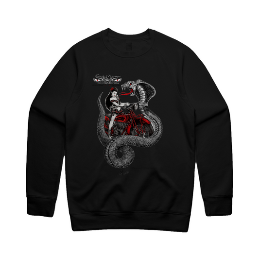 Cobra girl Unisex Crewneck