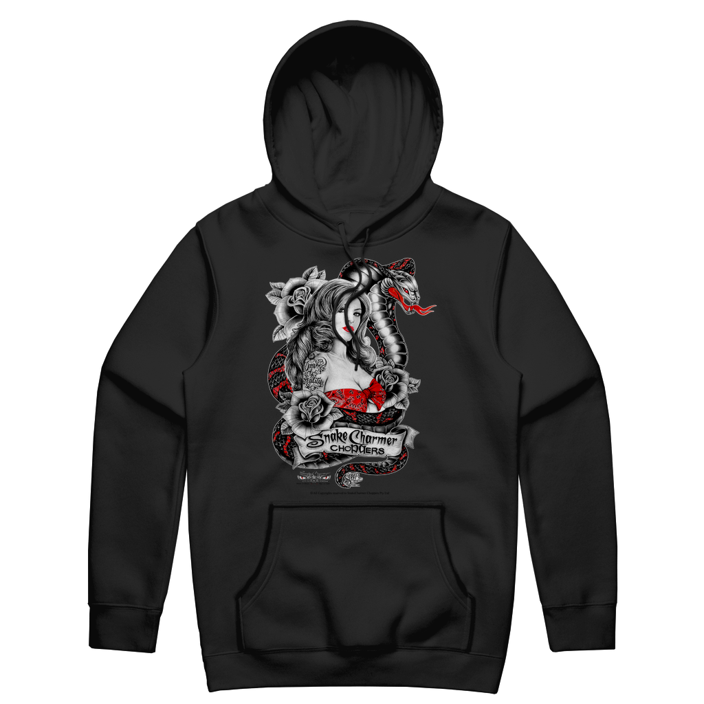 Snake Charmer girl Unisex Hoodie