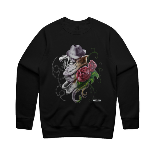 Dreams to Reality roses Unisex Crewneck