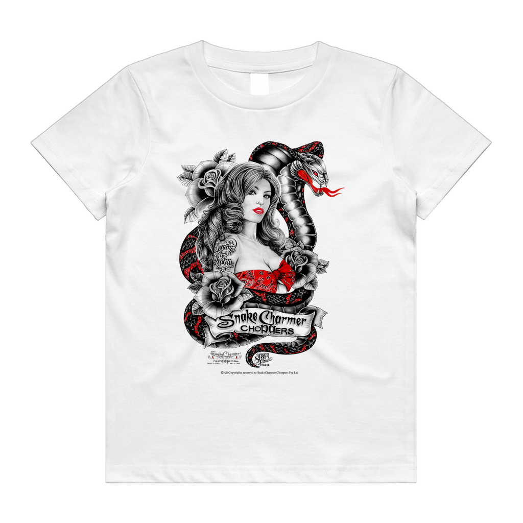 Snake Charmer girl Kids/Youth Tee