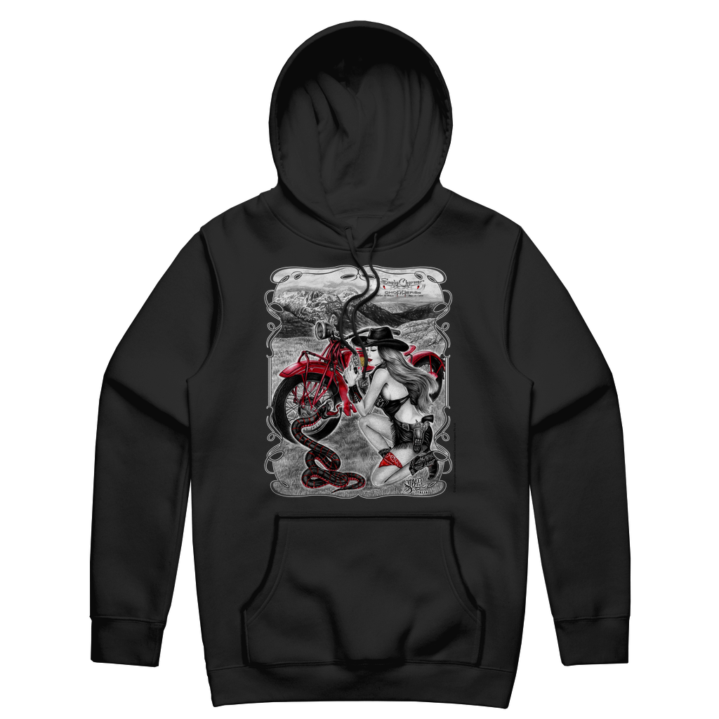 SnakeCharmer cowgirl Unisex Hoodie