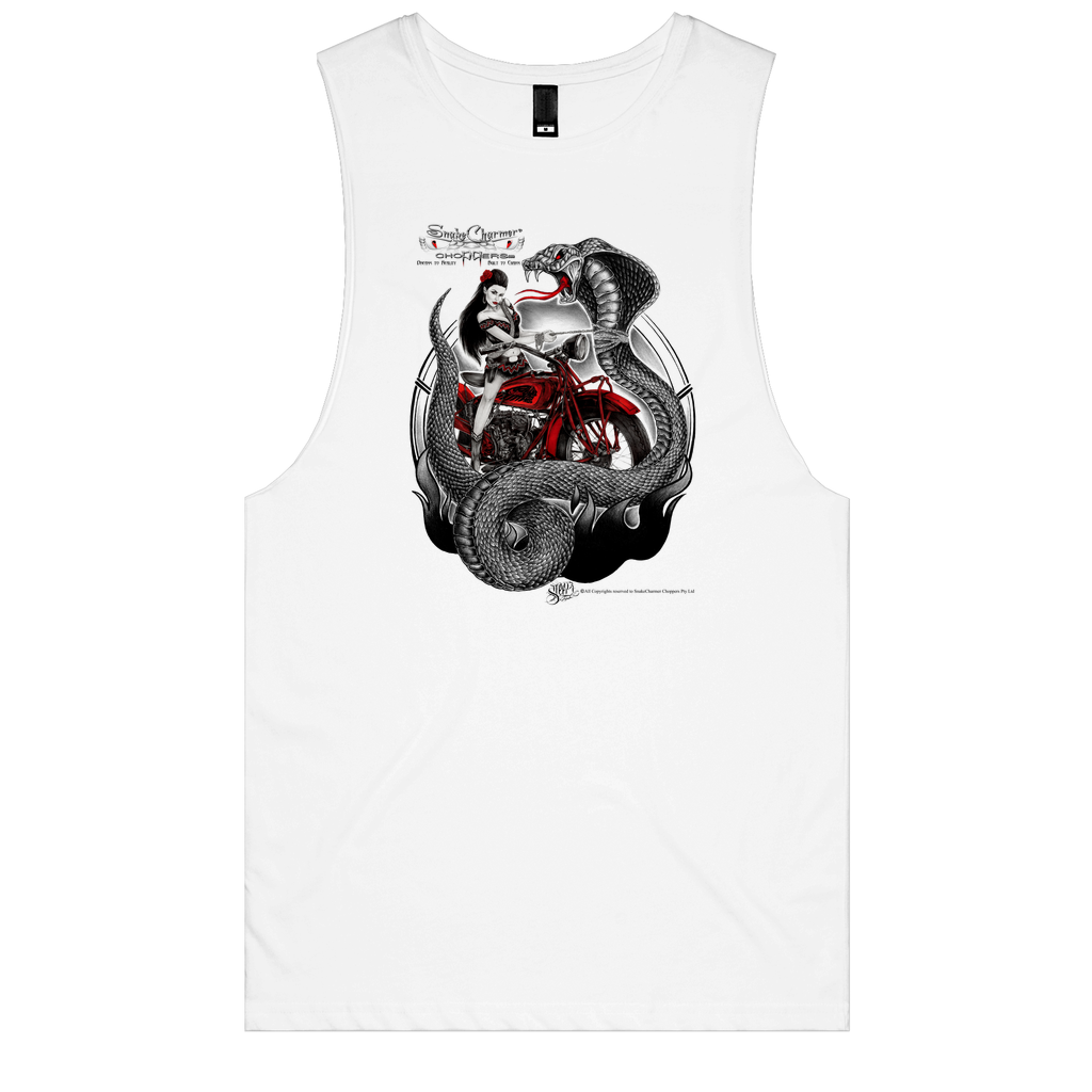 Cobra girl ring Muscle Tee