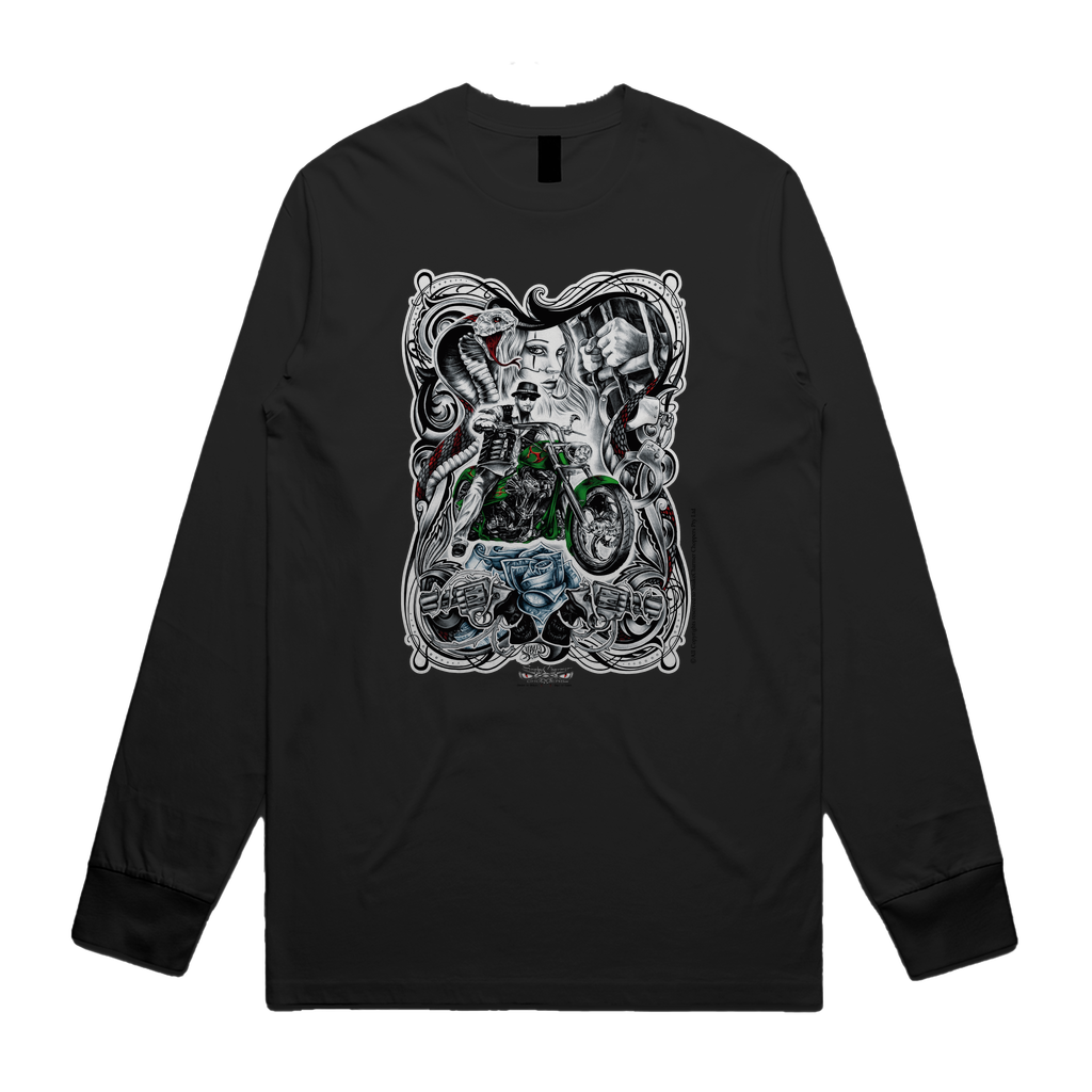 SnakeCharmer color Unisex Long Sleeve Tee