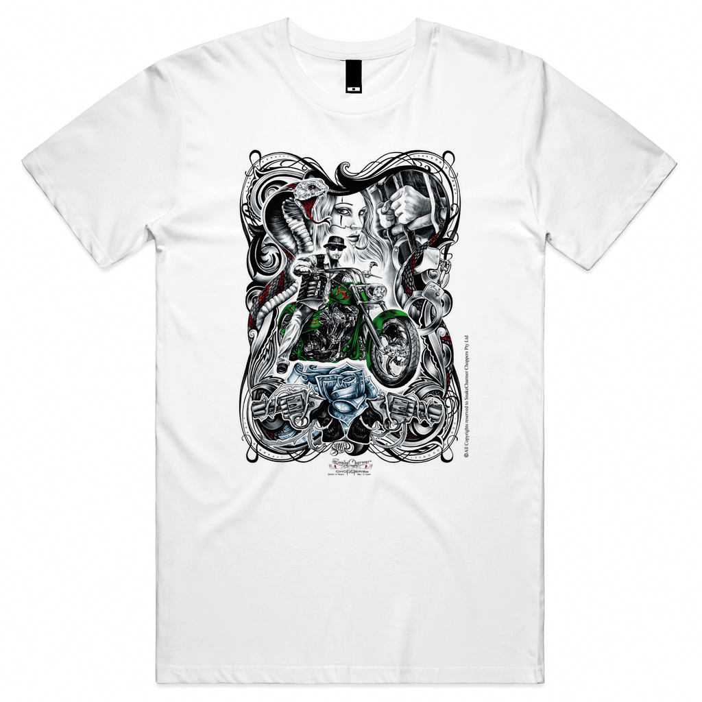 SnakeCharmer color Unisex Tee