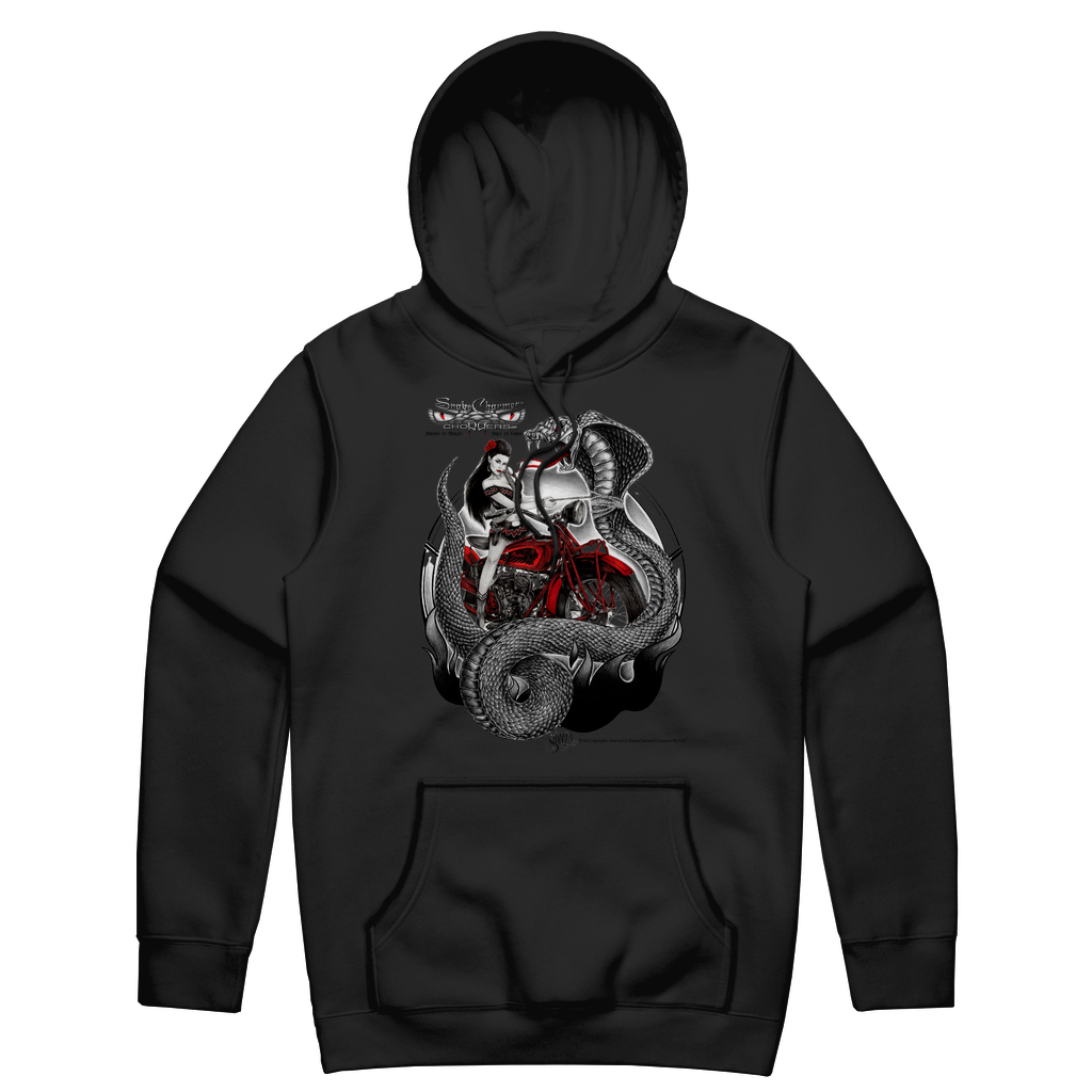 Cobra girl ring Unisex Hoodie