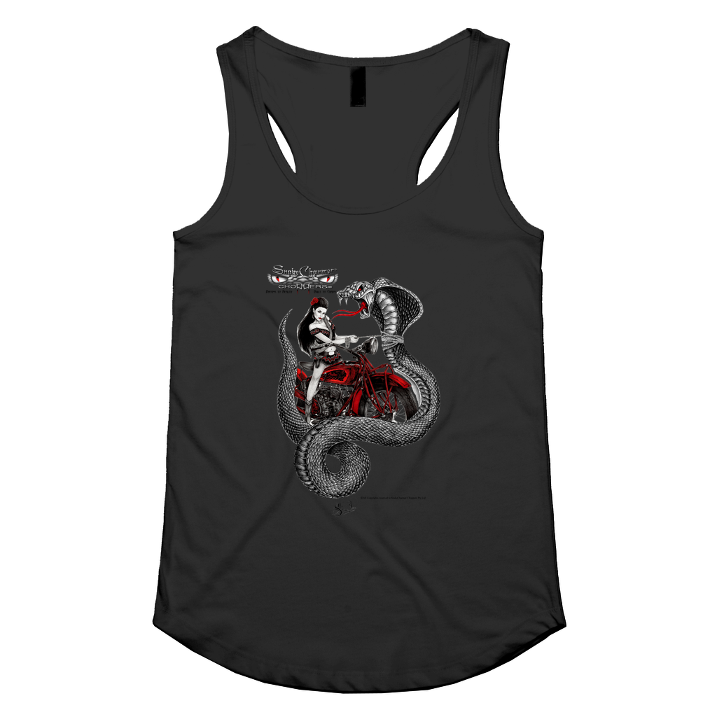 Cobra girl Womens Racerback Singlet