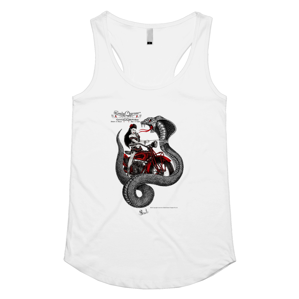 Cobra girl Womens Racerback Singlet