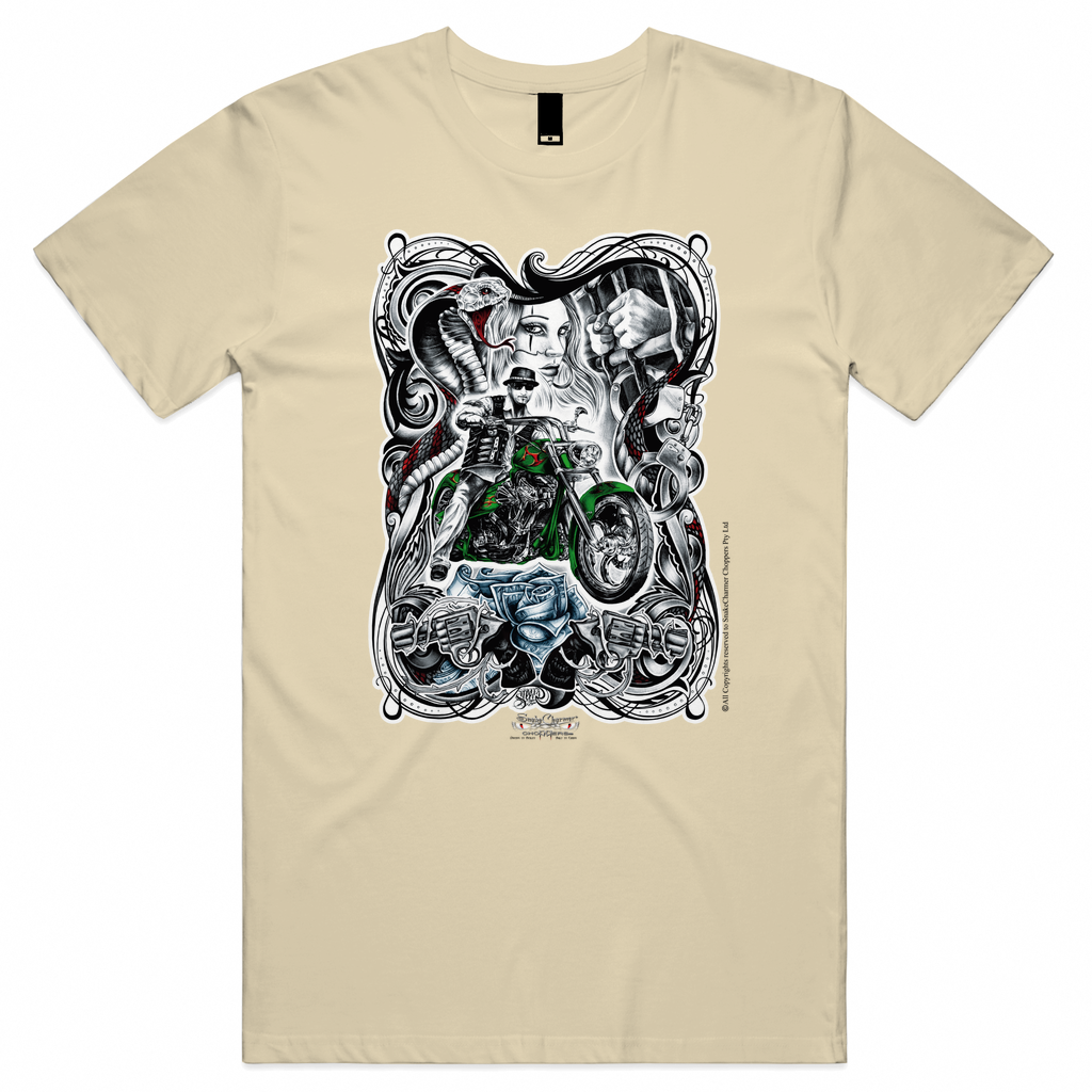 SnakeCharmer color Unisex Tee