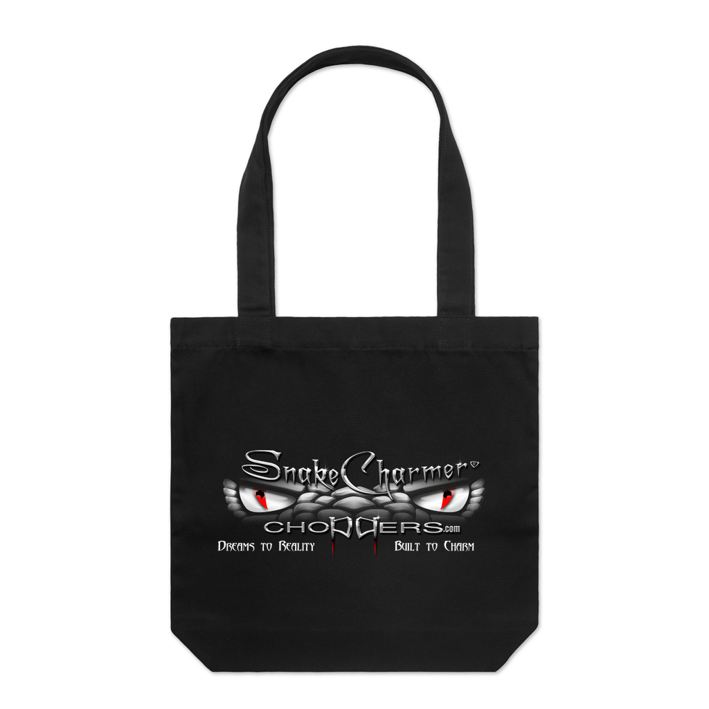 Snake Charmer Logo Tote Bag