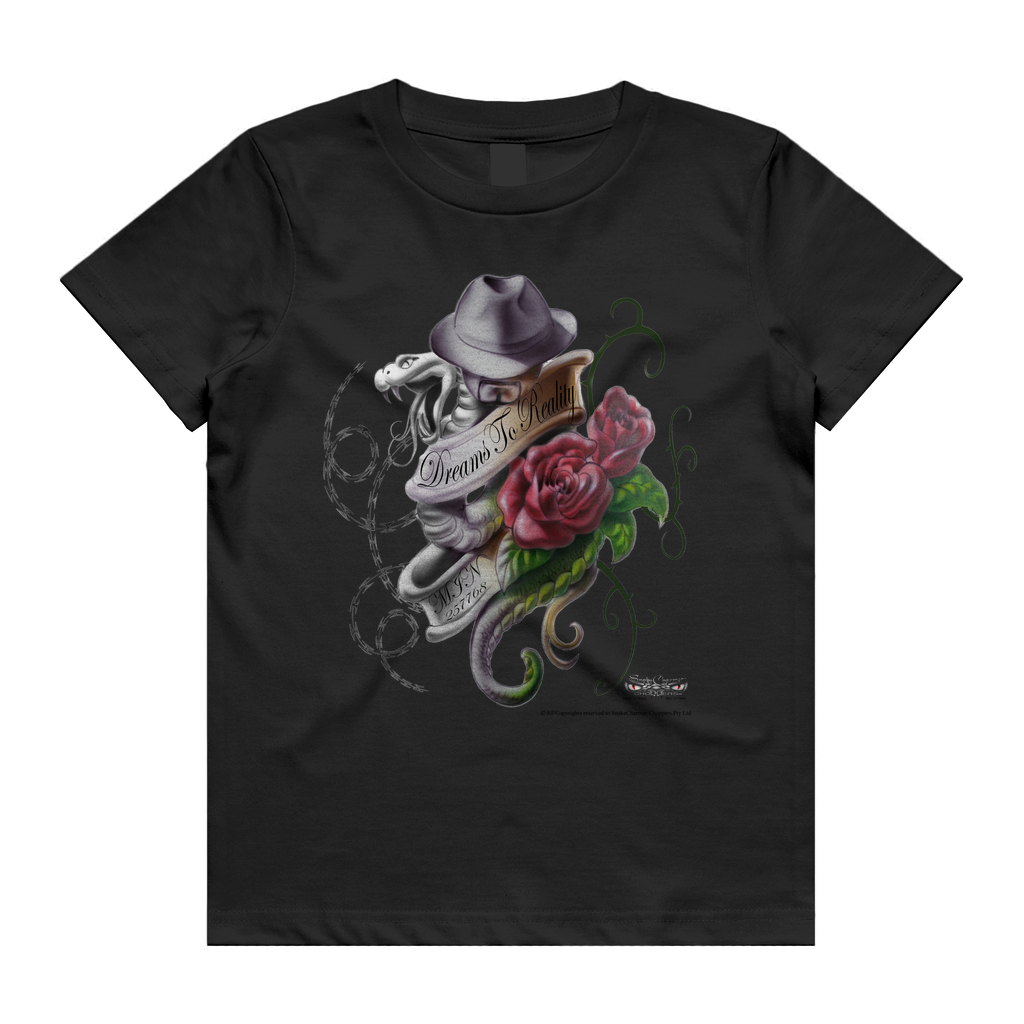 Dreams to Reality roses Kids/Youth Tee