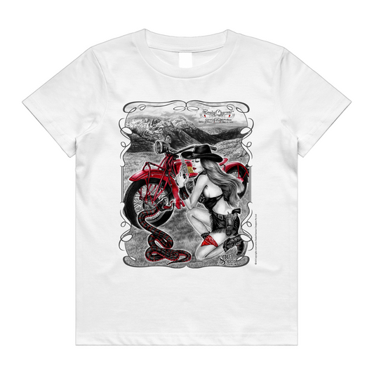 SnakeCharmer cowgirl Kids/Youth Tee